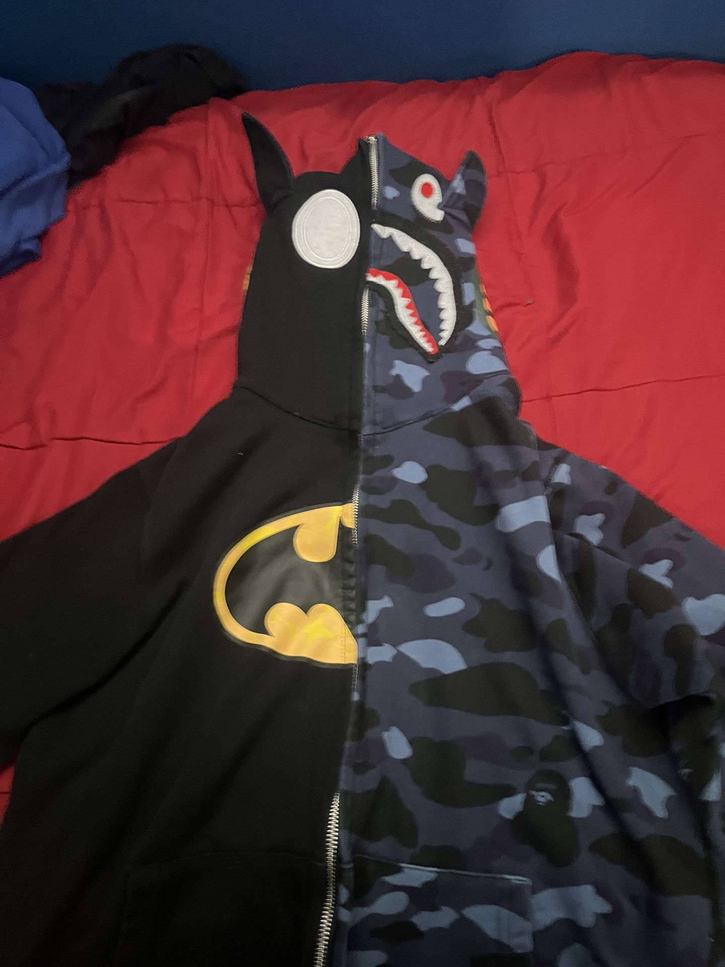 Bape X DC Hoodie ‘Bape Man’