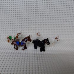 Lego Minifigure Horses (lot 71)