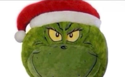 NEW DR. SEUSS THE GRINCH BIG 16” PLUSH PILLOW