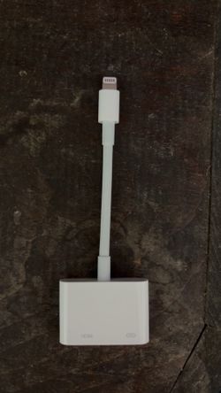 iPhone hdmi adapter