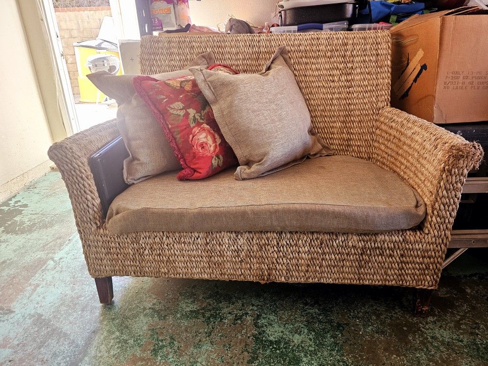 Wicker Couch