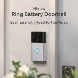 Ring Video Door BELL Camera W/ ( X2) Xtra Indoor Camera-  Brand NEW