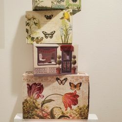 5 Beautifully Decorated Storage Boxes