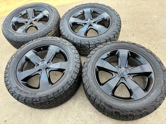 Rims 20 JEEP DODGE 5x5 - 5x127 gloss black Stock rines