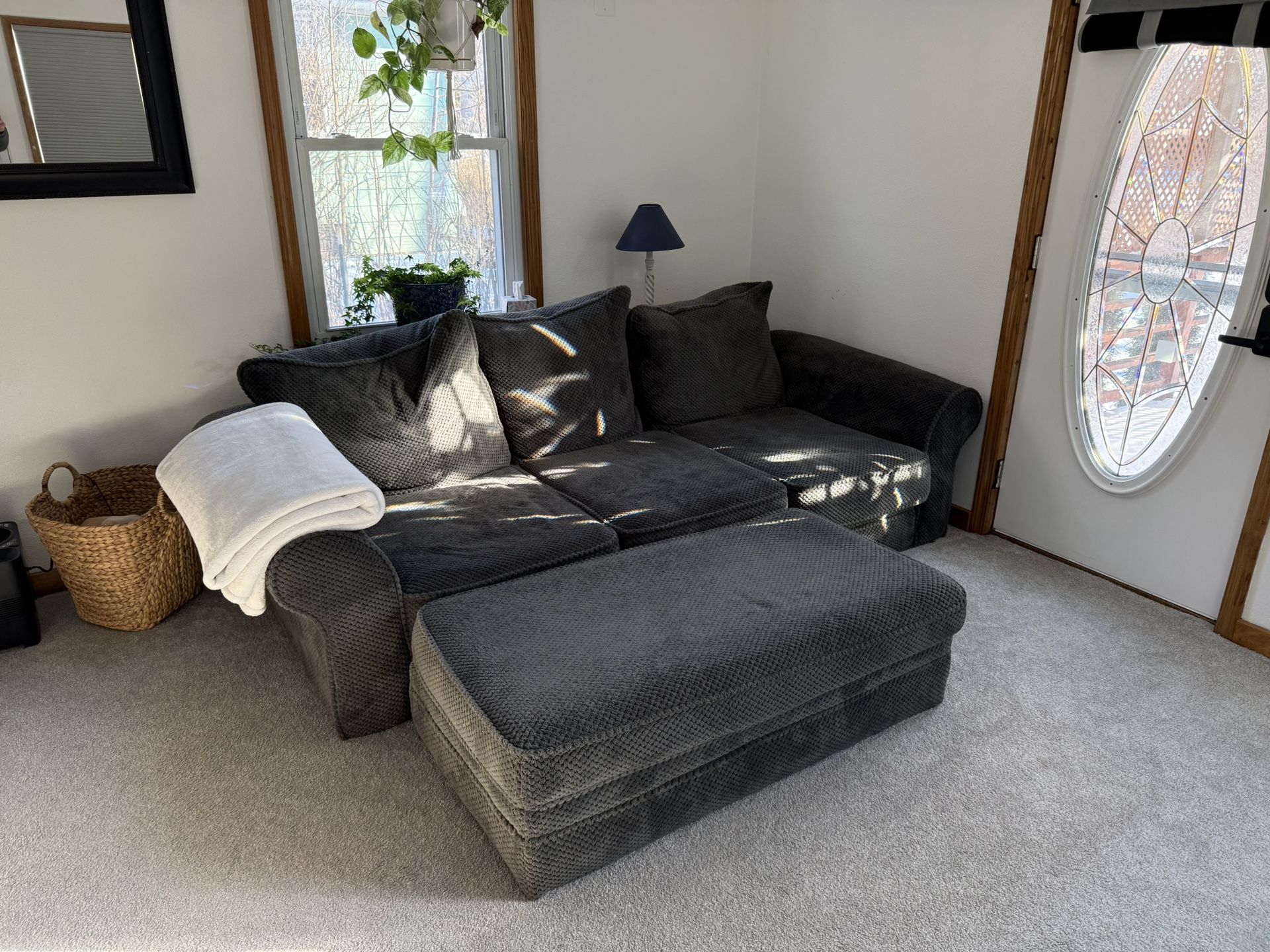 Couch & Ottoman