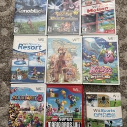 Nintendo Wii Games 30 Each
