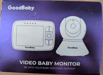GoodBaby Sound Activated Night Vision Video Baby Monitor w/3.5" Screen (NEW) PSJ