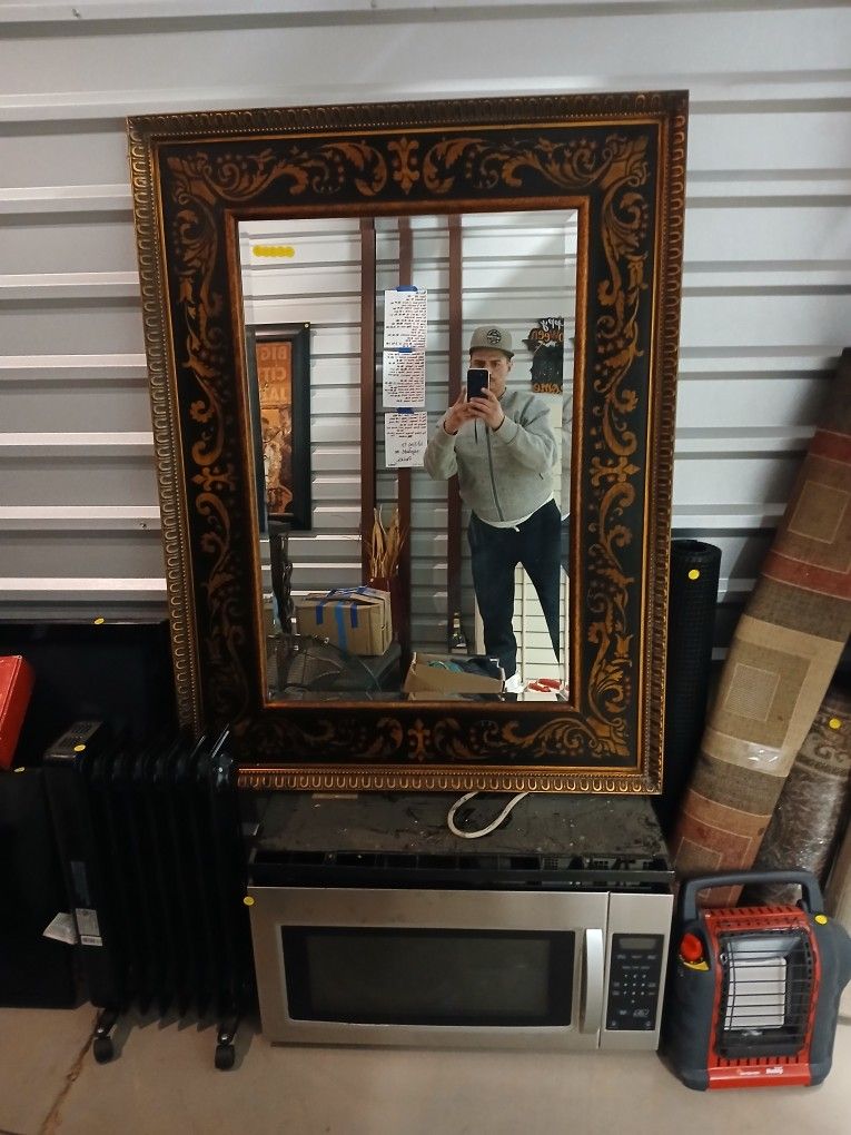 Large Antique Mirror