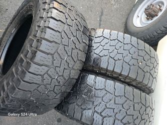 Only 3 Used Tires LT31x10.50r15 Falken Wldpeak AT3 $199.00.
FIRM PRICE, FIRM PRICE
PLEASE DON'T ASK FOR DICOUNT
POR FAVOR NO PREGUNTE POR DESCUENTO
