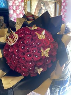 Roses Fresh 🌹Bouquet💎 Buchon💎