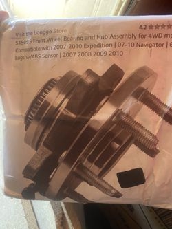 Front Wheel Bearing And Hub Assembly For Ford Fwd 