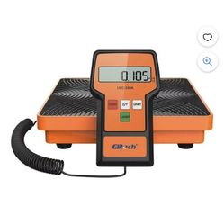 Elitech LMC-100A Digital Refrigerant Charging Weight Scale Freon Scale for HVAC