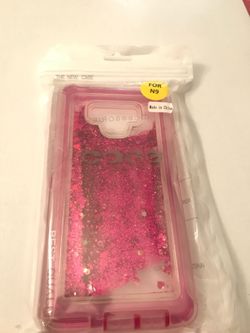 Casé note 9 Glitter liquid brand new #6