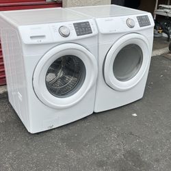 Samsung Set Gas Dryer And Washer 