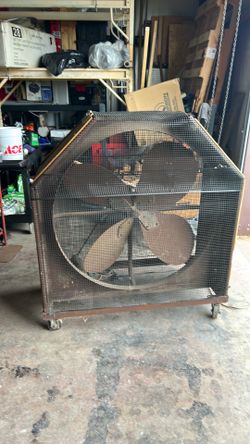 Big vintage electric fan
