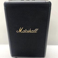 New Other Marshall Tufton Bluetooth Speaker With Carrying Strap - Black & Brass 