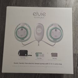 NEW/SEALED - Elvie - Stride Plus Hands-Free Electric Breast Pump - EB01-02-PLUS