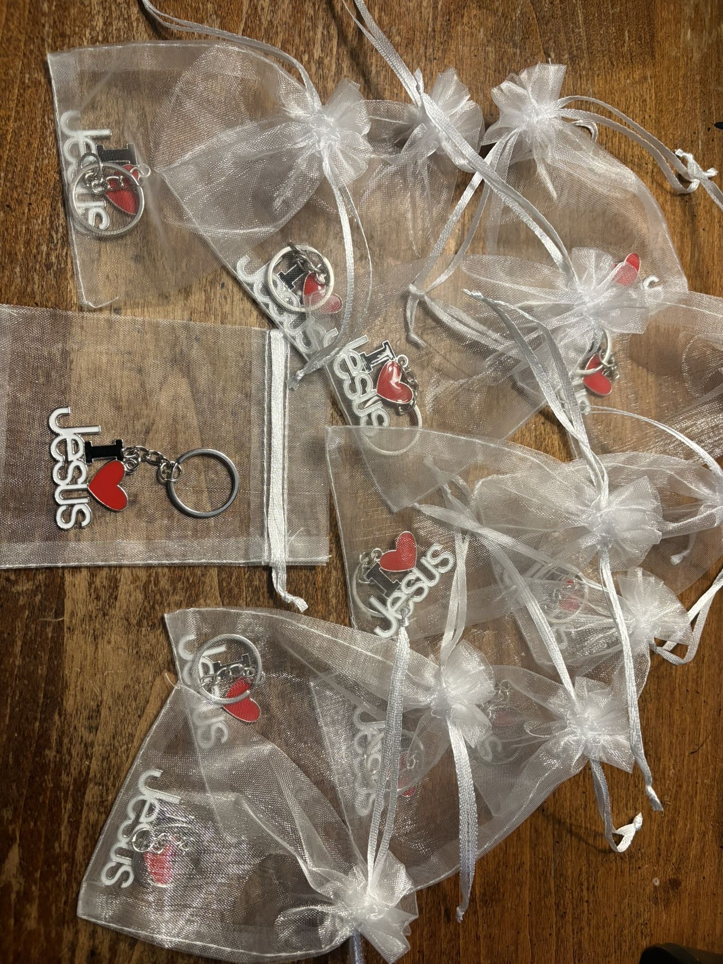 I Love Jesus Keychains