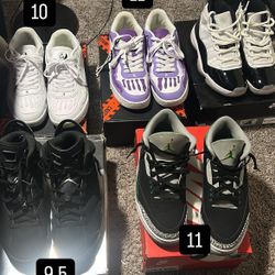 Shoe Lot , All For Low Just Lmk What You Like And I’ll Tell You The Price 