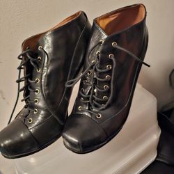 Black, Booties,  Nine West