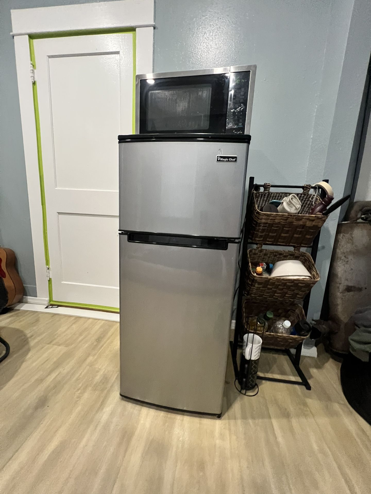 Refrigerator And Microwave