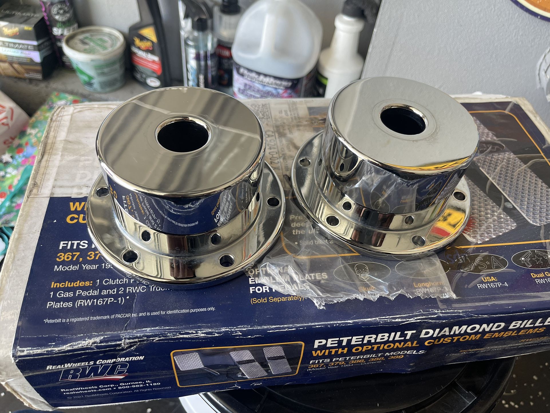 Peterbilt Oil Bath Caps