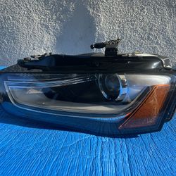 2013-2016 Audi A4 S4 Headlight Xenon HID LH Left Driver Side OEM
