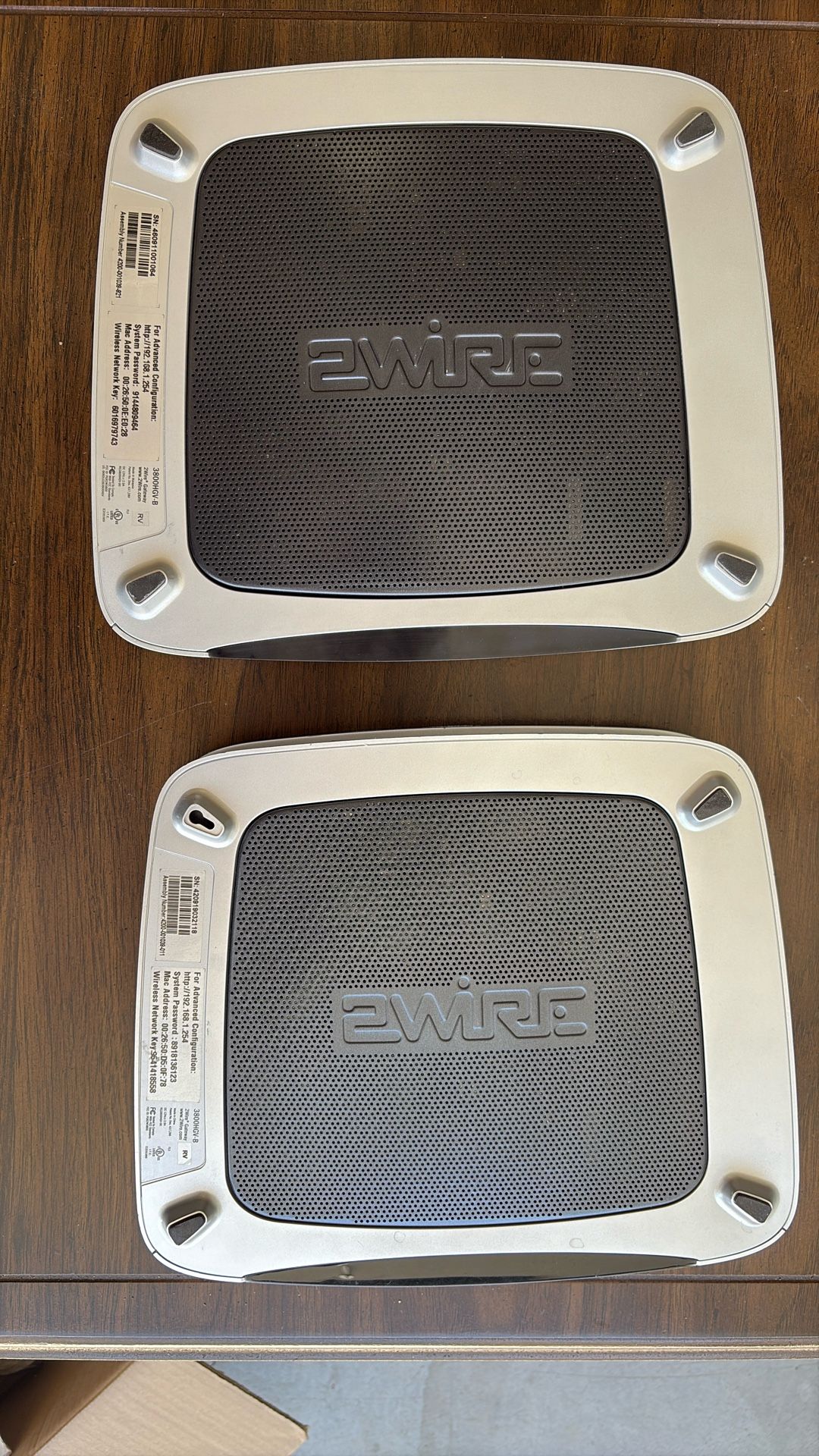 ATT 2wire Gateway For Internet Pack Of Two