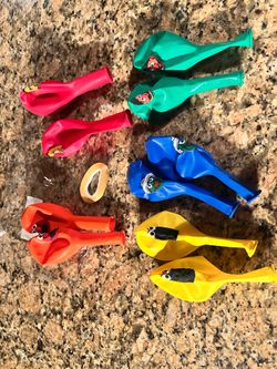 Sesame Street latex ballon’s