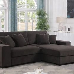 Comfy 2pcs Sectional- Both Color In Stock
