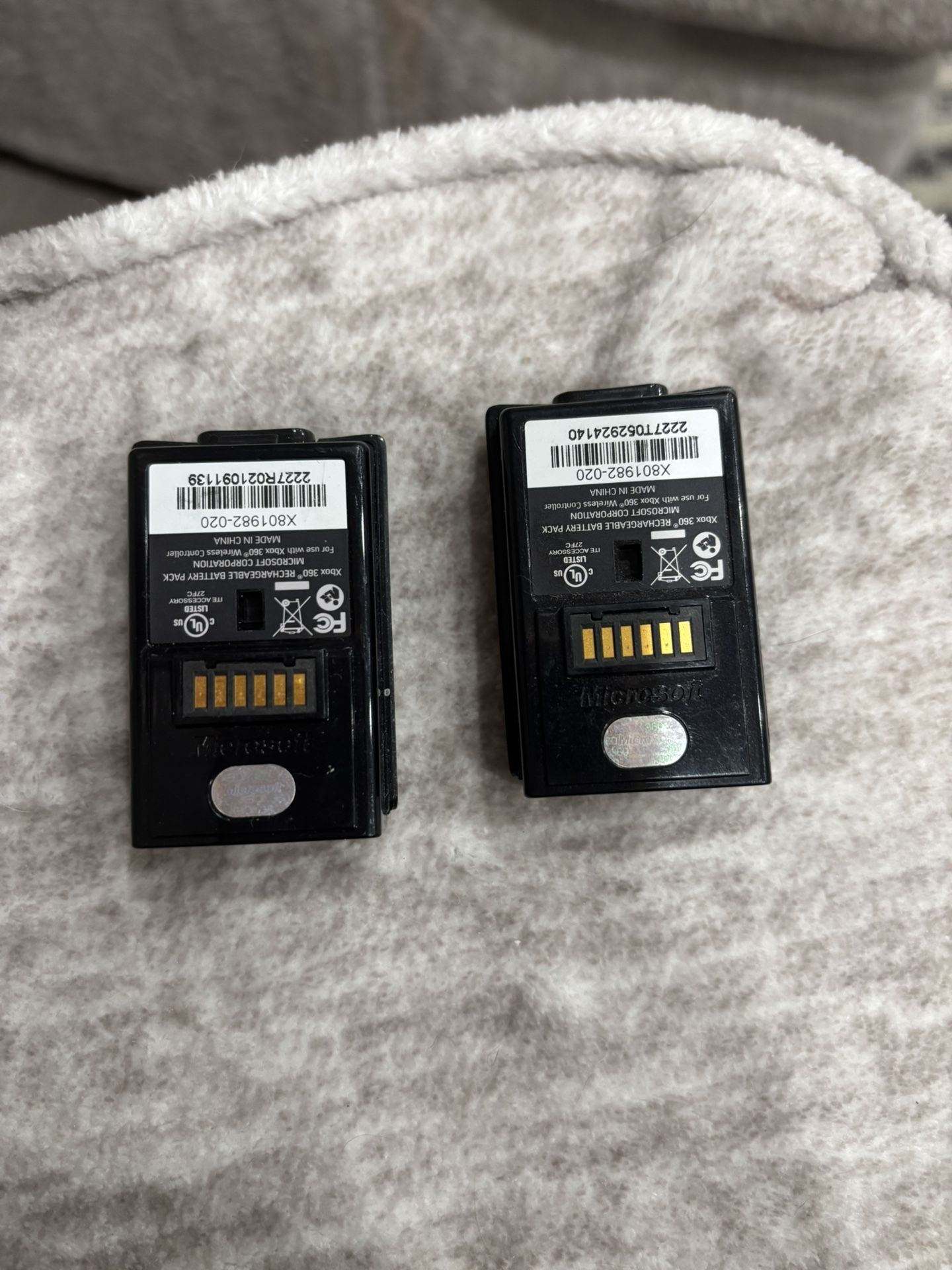 Xbox 360 Controller Rechargeable Batteries