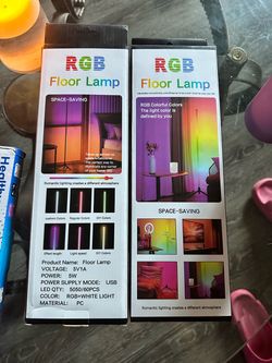RGB Floor Lamp – Set of 2