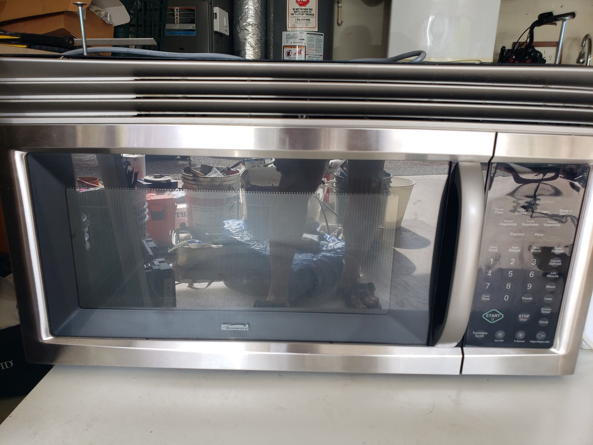 Kenmore Microwave Over The Range