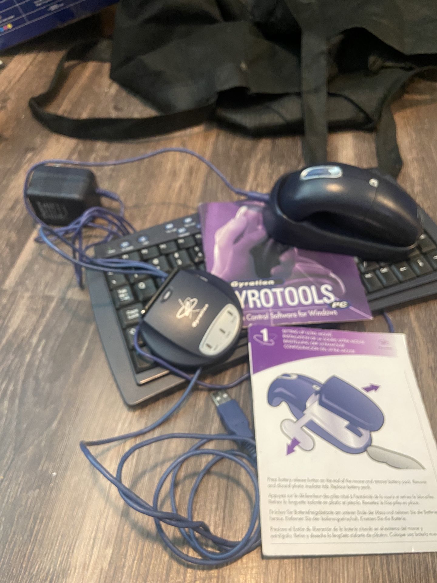 Gyro Tools Keyboard And “mouse” Combo Kit