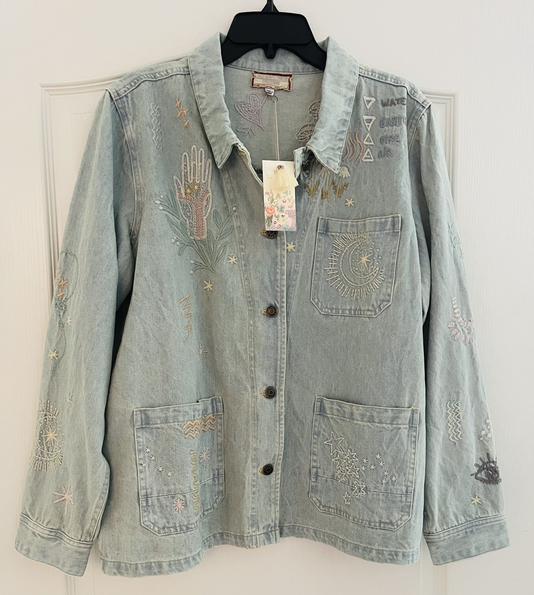 Johnny Was Denim Jacket