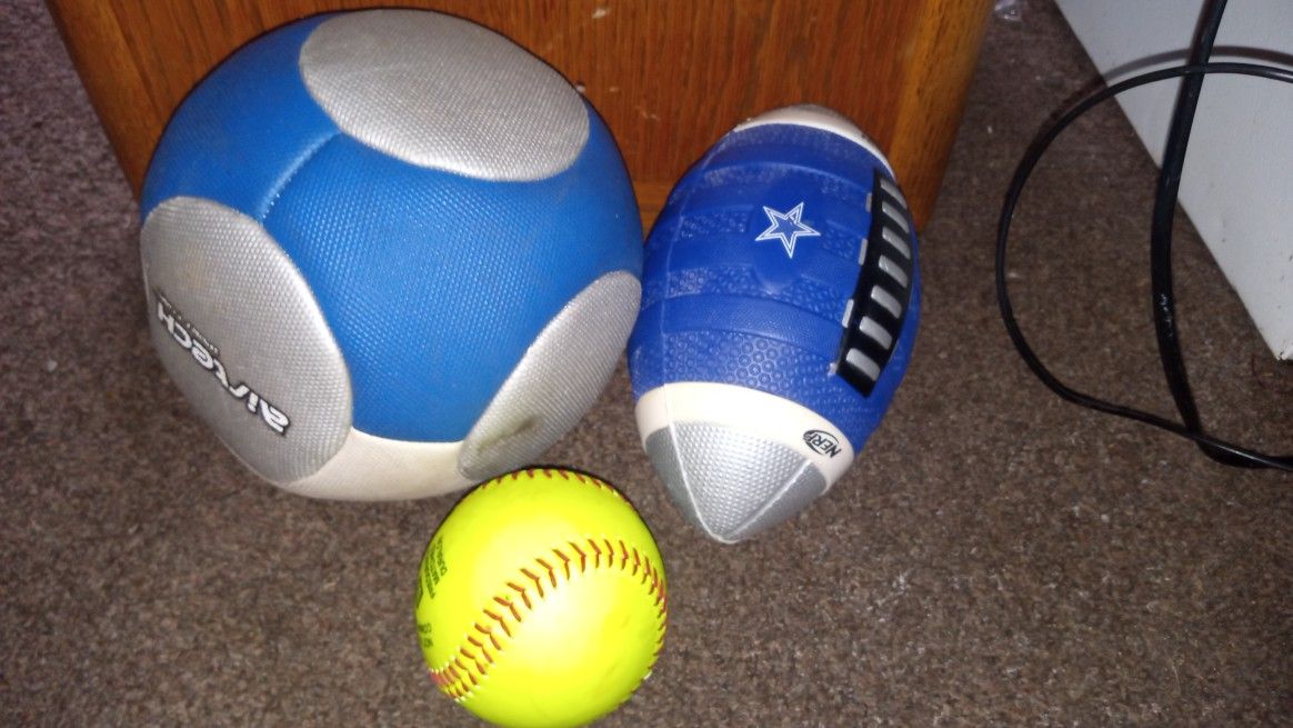 Sport Balls Good Condition $3.00 Each 