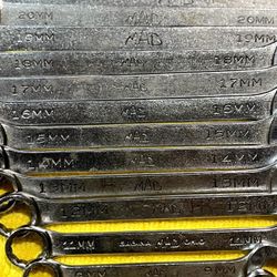 Vintage MAC Metric Wrenches