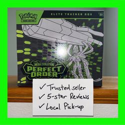 ✅Selling for Retail MSRP- Pokemon Perfect Order ETB