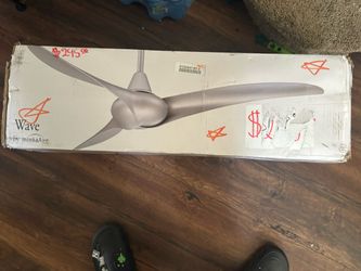 Wave Ceiling Fan By Minksaire