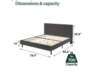 King bed frame