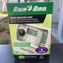 Rain Bird 6 Zone Indoor Irrigation Timer
