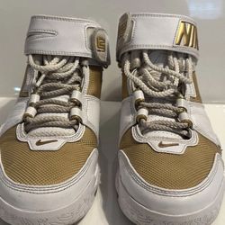 Nike Zoom Lebron 2 Retro Maccabi White Gold DJ4892-100 Men’s Size 8.0