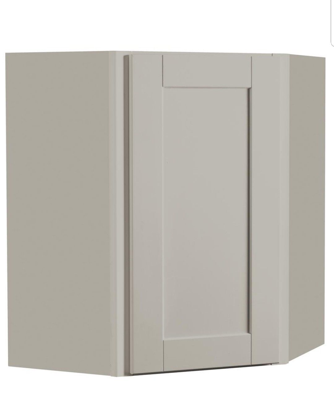 New Hampton Bay Shaker Corner Wall Kitchen Cabinet, Retail $189!!! - $95 (