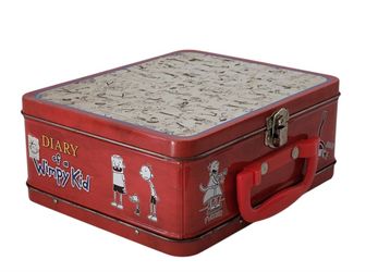 Diary of a Wimpy Kid Puzzle Lunch Box Illustrations Greg Heffley Comic Series Complete With 200 Piece Puzzle. Diary of a Wimpy Kid Puzzle Lunch Box Il
