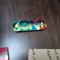 BONK (1 of 1) Fingerboard Deck (Size 32)