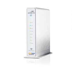 ARRIS SVG2482AC SURFboard 24X8 Docsis 3.0 Cable Modem, AC1750 Wi-Fi Router, White