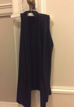 Black drapey, So Nikki vest