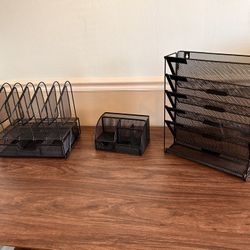 3 Piece Office Organizer Set 