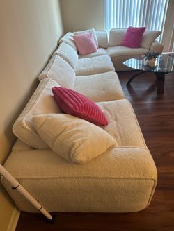 white couch