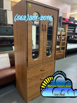 Oak tall closet compressed wardrobe dresser ropero armoire